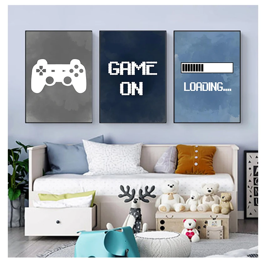 Gaming Accessories For Bedroom - Nursery Boys Wall Decor , Gaming