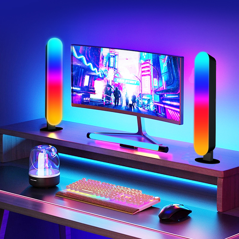 Gaming Accessories Lights - 2pcs LED Night Light RGB Ambient
