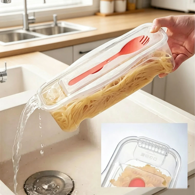Gaming Kitchen Accessories - 1300ML Microwave Noodle Cooker Food Cooking