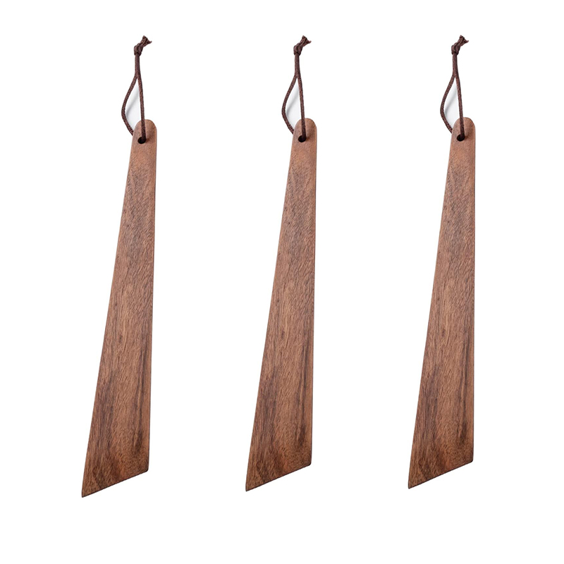 Gaming Kitchen Accessories - Wooden Spatula Portable Turner Acacia Wood
