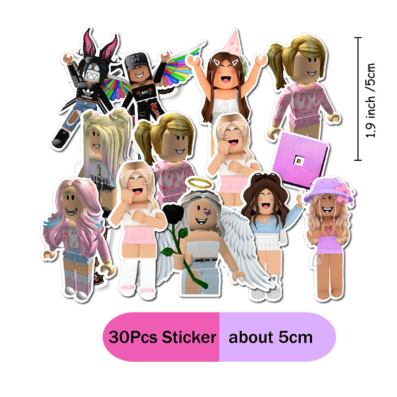 Gaming Accessories Roblox - ROBLOXED Stickers Aesthetic Graffiti Decals For