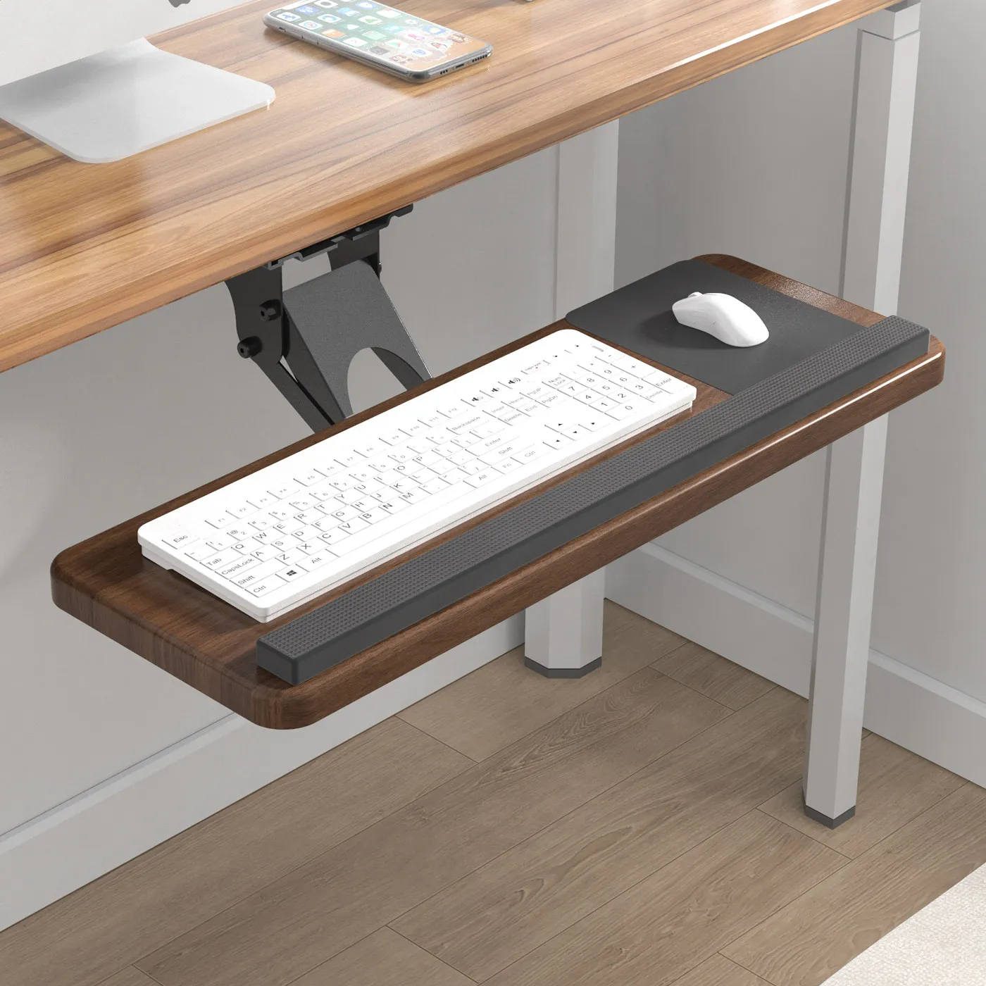 Under Desk Keyboard Tray, Adju - Wrist Rest Ergonomic review and price