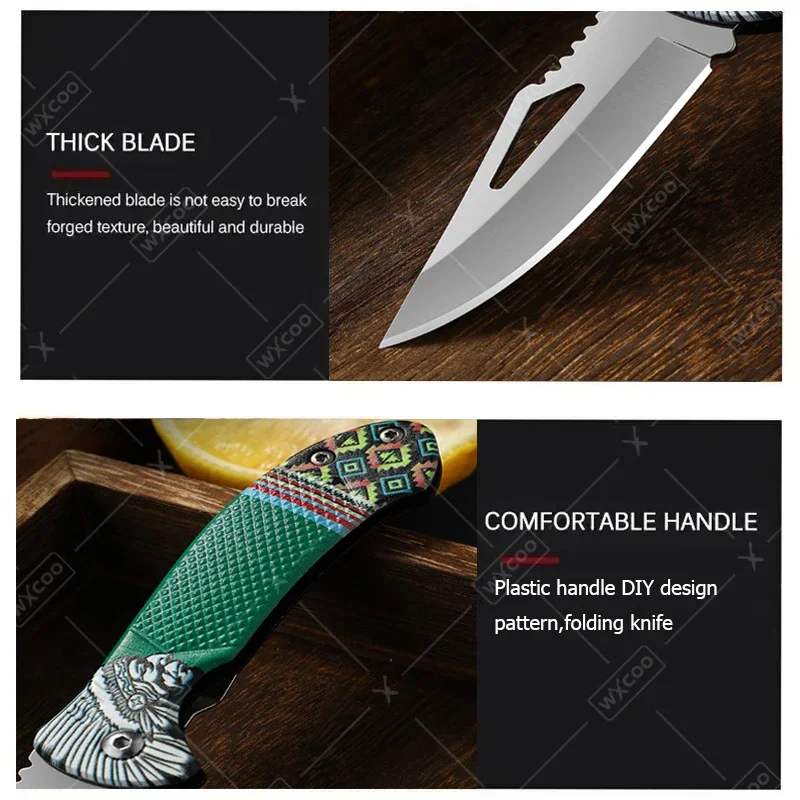 WXCOO Folding Knife Stainless  - Gaming Kitchen Accessories review and price