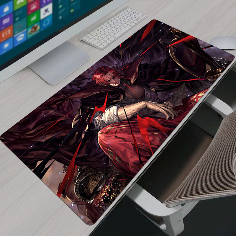 One Piece Shanks Mouse Pad Lar - Gaming Accessories For Setup review and price