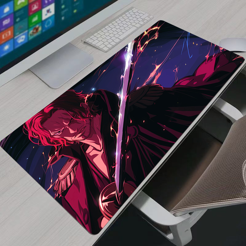 One Piece Shanks Mouse Pad Lar - Gaming Accessories For Setup review and price