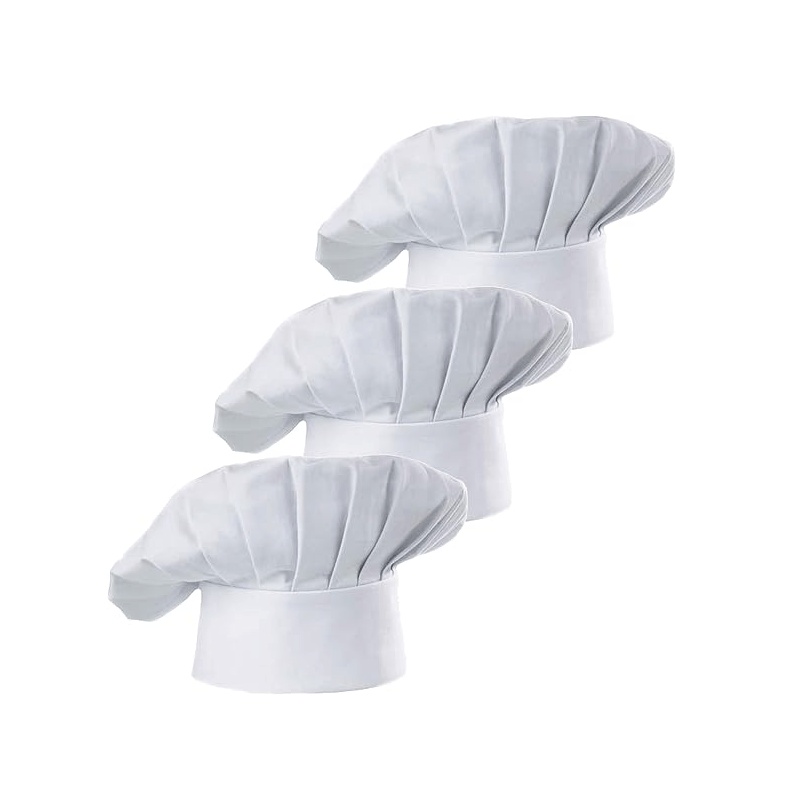 3pcs Chef Hat Adult Adjustable - Gaming Kitchen Accessories review and price