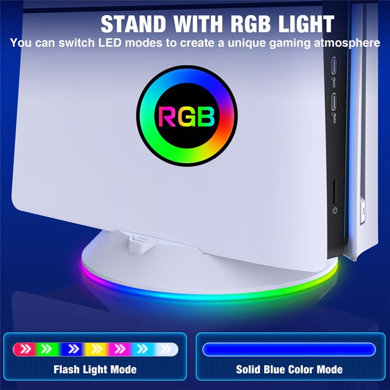 AED7-Vertical Stand With RGB L - Gaming Accessories Lights review and price