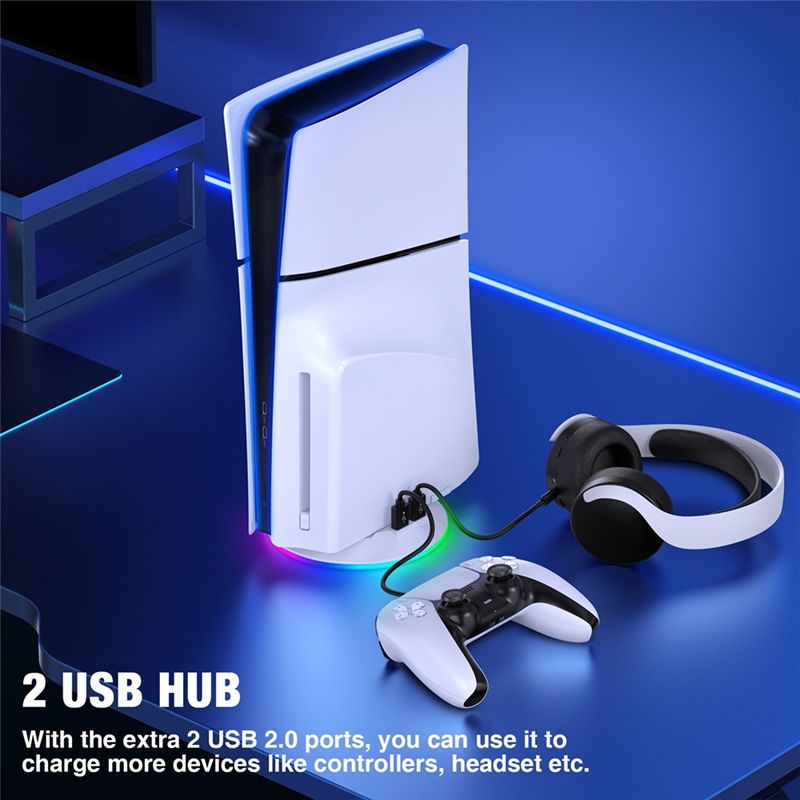 AED7-Vertical Stand With RGB L - Gaming Accessories Lights review and price