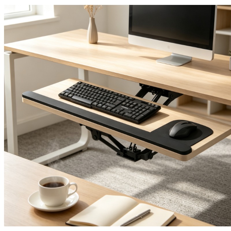 Keyboard Tray Under Desk Slidi - Wrist Rest Ergonomic review and price
