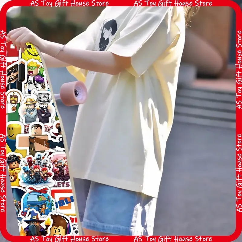 100Pcs Roblox Stickers Cartoon - Gaming Accessories Roblox review and price