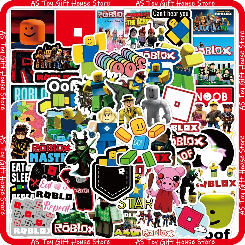 100 Pcs Roblox Stickers Self A - Gaming Accessories Roblox review and price
