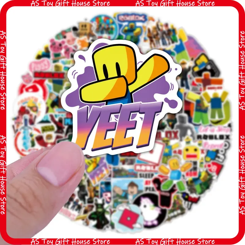 100 Pcs Roblox Stickers Self A - Gaming Accessories Roblox review and price
