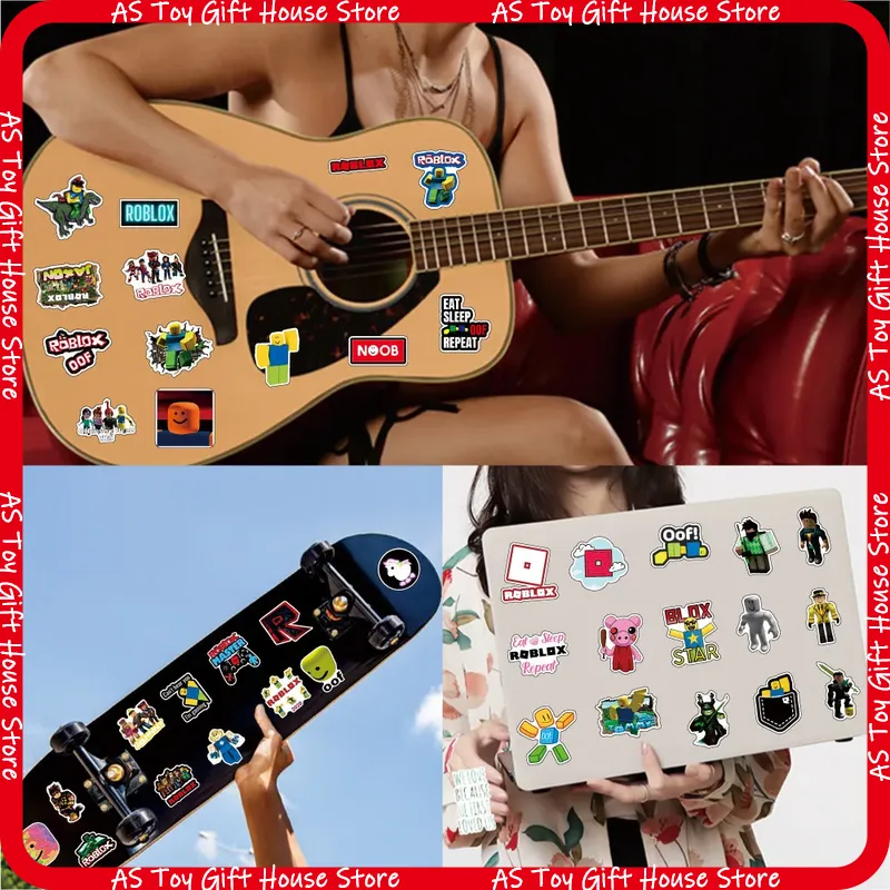 100 Pcs Roblox Stickers Self A - Gaming Accessories Roblox review and price