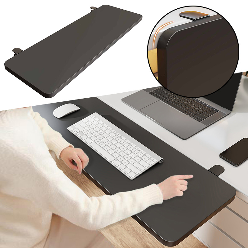 Desk Shelf Board Keyboard Tray - Wrist Rest Ergonomic review and price