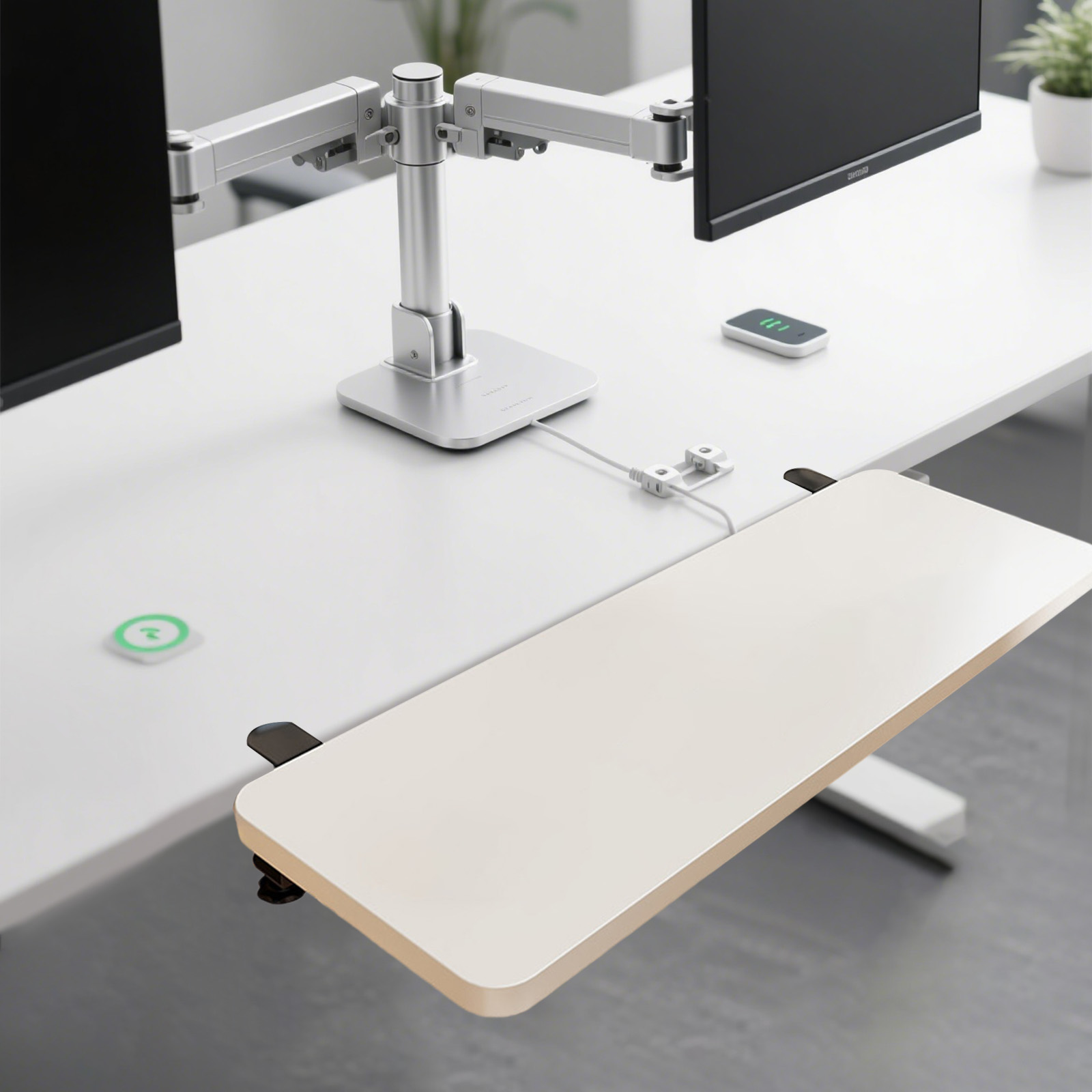 Desk Shelf Board Keyboard Tray - Wrist Rest Ergonomic review and price