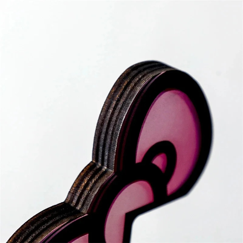 Kawaii Pink Acrylic Bow Monito - Gaming Home Accessories review and price