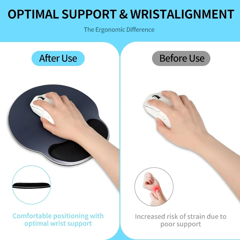 Gradient Non‑Slip Mouse Pad So - Wrist Rest Ergonomic review and price