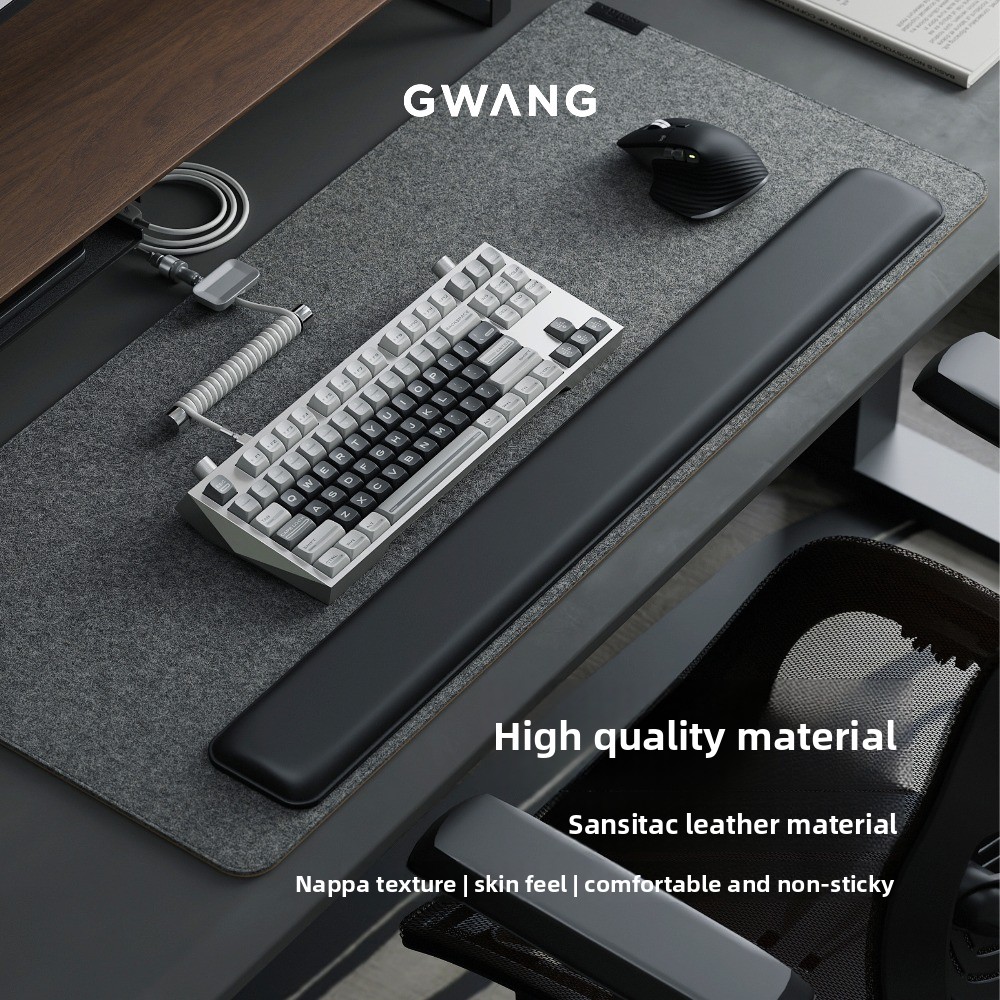 GWANG Premium Leather Keyboard - Wrist Rest Ergonomic review and price