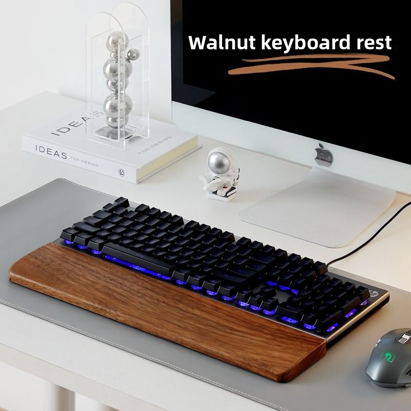 Solid Wood Keyboard Palm Rest  - Wrist Rest Ergonomic review and price