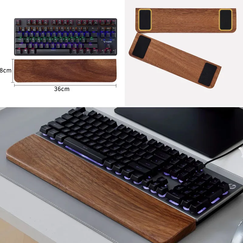 Solid Wood Keyboard Palm Rest  - Wrist Rest Ergonomic review and price
