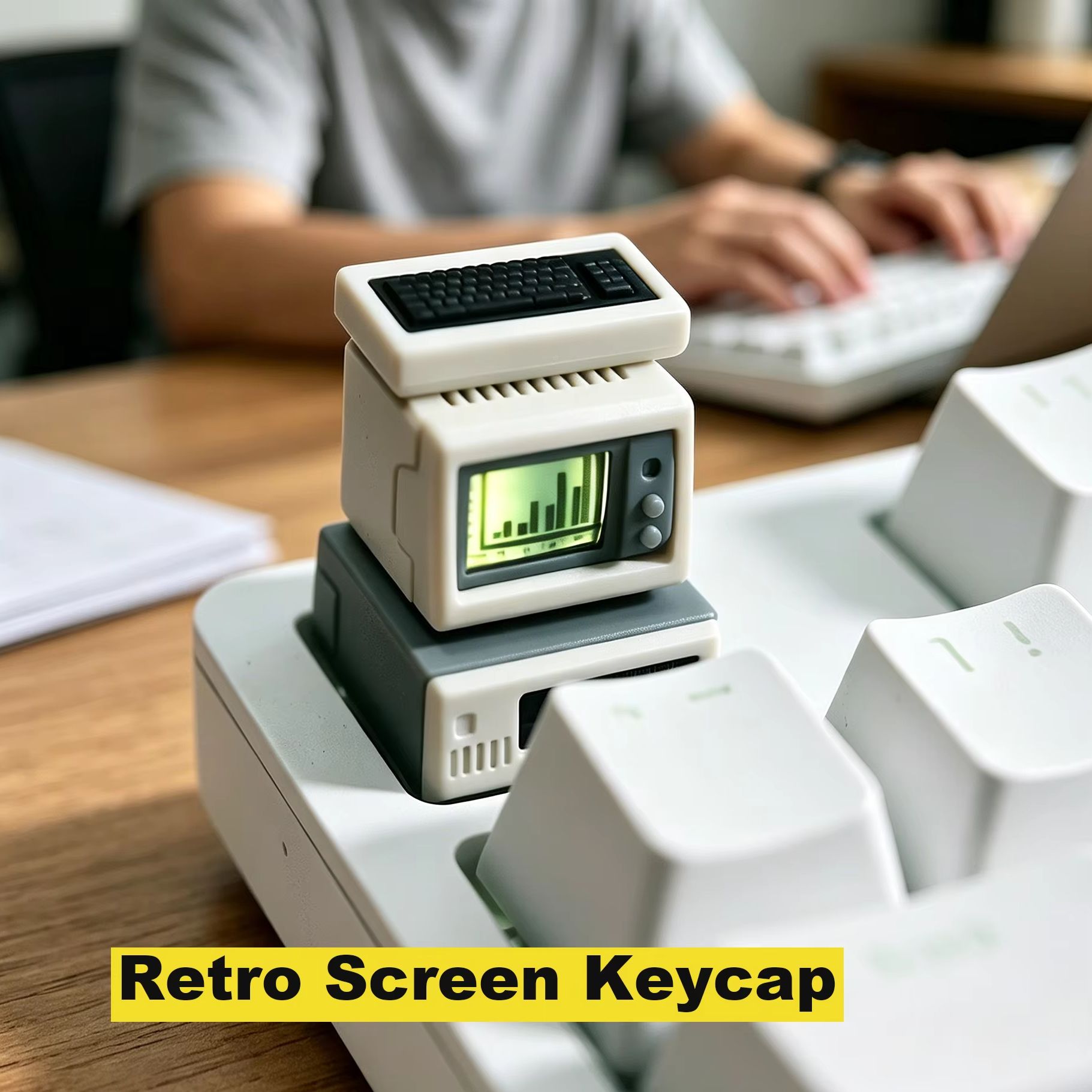 Retro Computer Keycap Backlit  - Video Gaming Accessories review and price