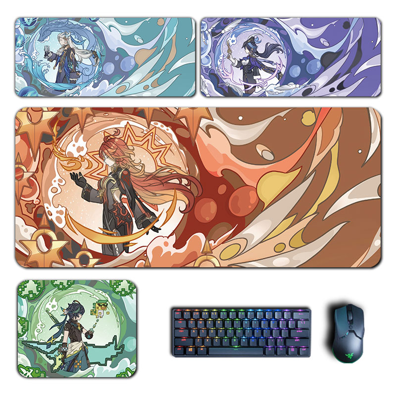 Anime Genshin Impact Mouse Pad - Gaming Accessories In Japan review and price