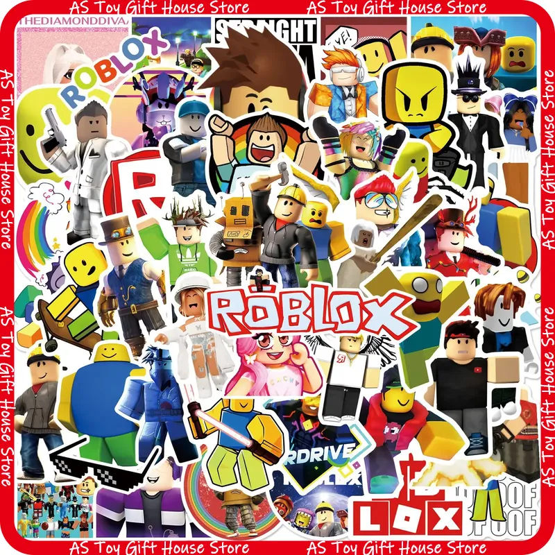 50Pcs Graffiti Stickers Roblox - Gaming Accessories Roblox review and price