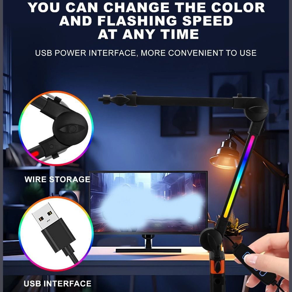 Microphone Boom Arm Mic Stand  - Video Gaming Accessories review and price