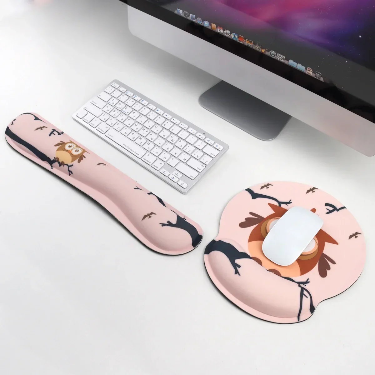 Non-Slip Mouse Pad Portable Si - Wrist Rest Ergonomic review and price