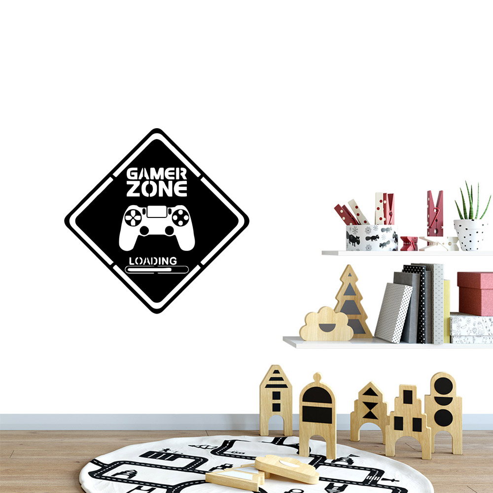 1pc Gamer Wall Art Decal For K - Gaming Accessories For Bedroom review and price