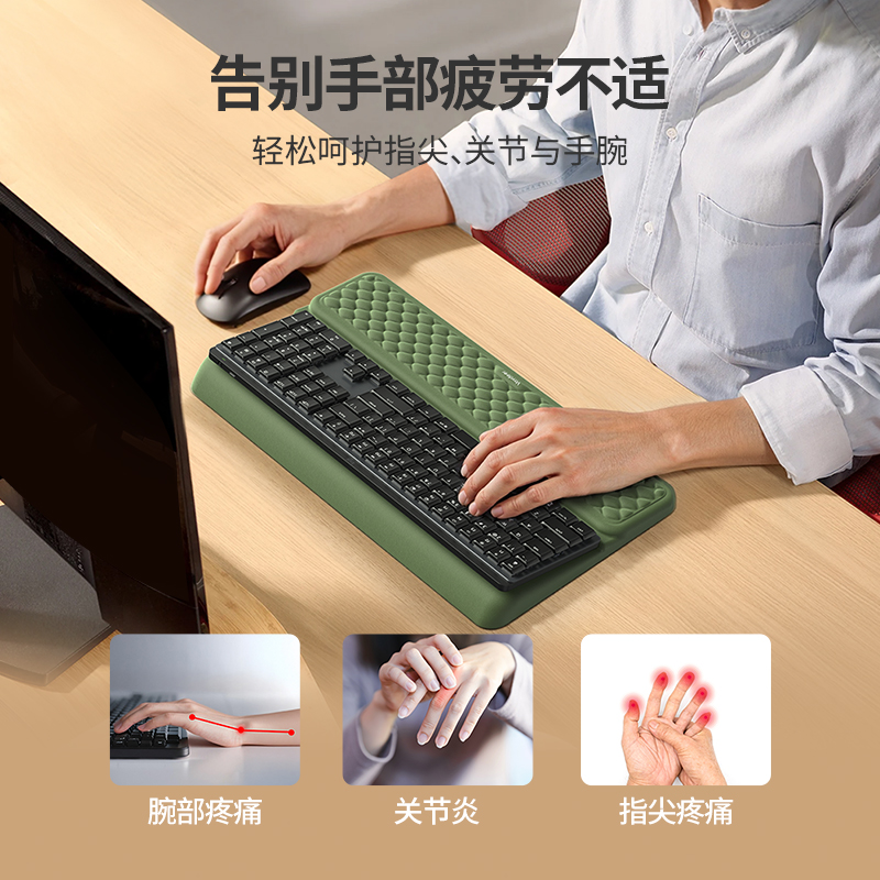 2-in-1 Memory Foam Wrist Rest, - Wrist Rest Ergonomic review and price
