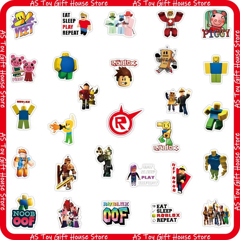 50 Pcs Roblox Waterproof Creat - Gaming Accessories Roblox review and price