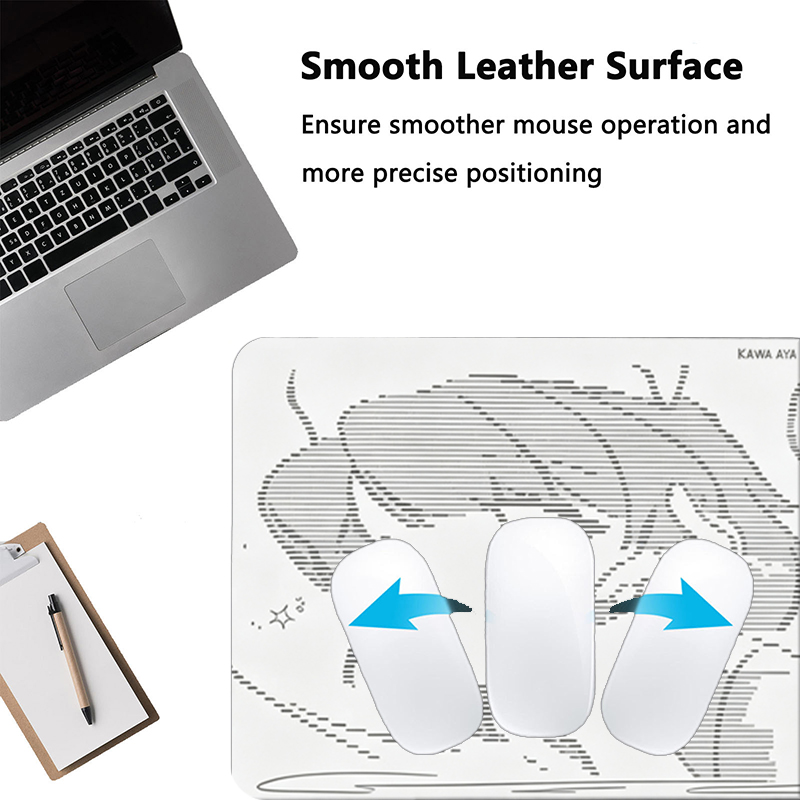 1Pcs Leather Mouse Pad Anime A - Gaming Accessories For Setup review and price